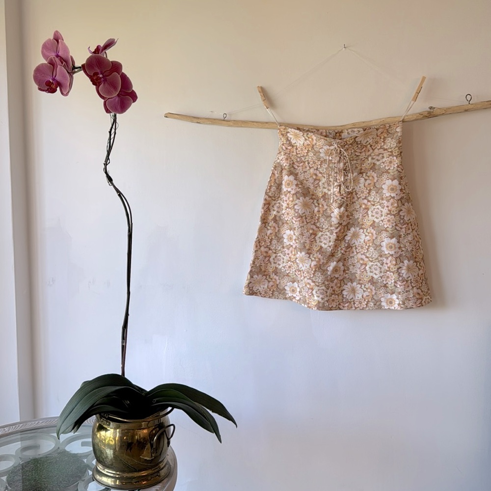 Zimmermann Floral Mini corset skirt NWOT - Picture 5 of 5